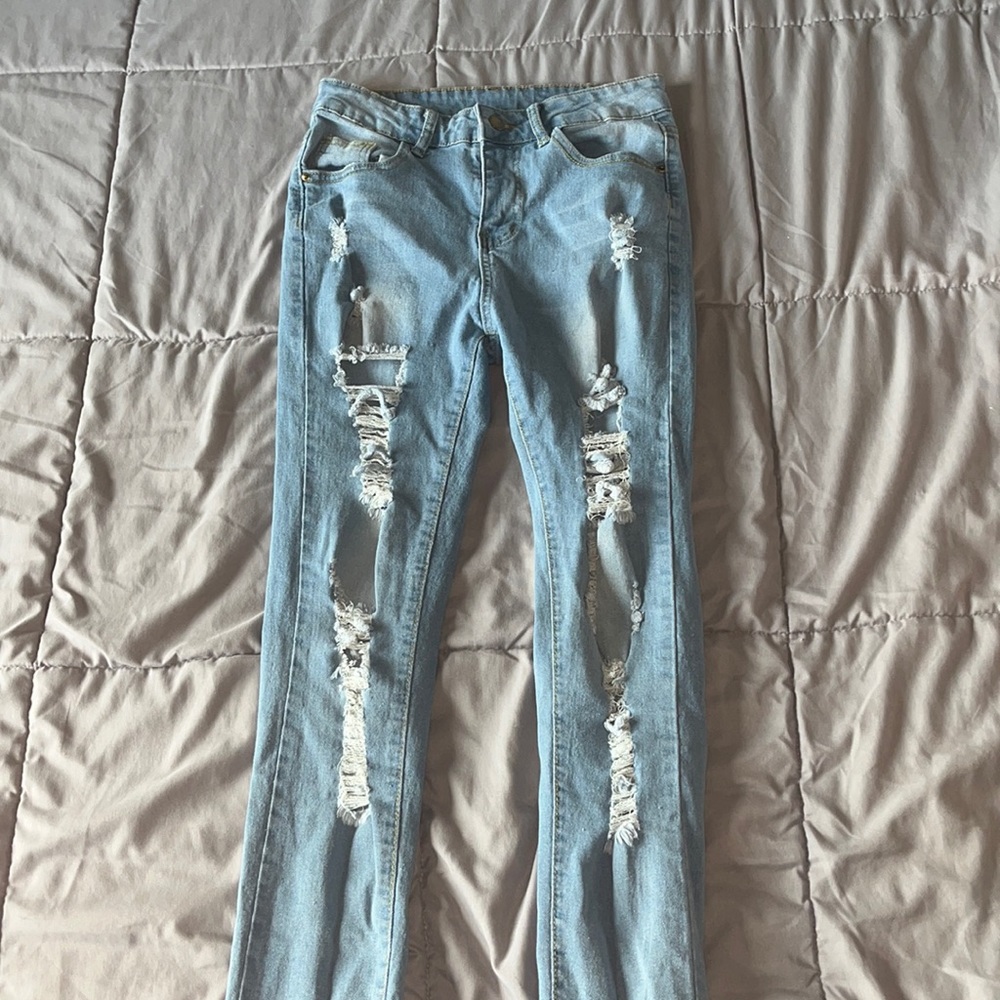 ripped jeans